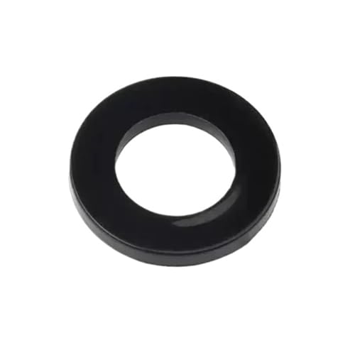 Rondelle plate M4 en nylon blanc dur pour isolation et étanchéité