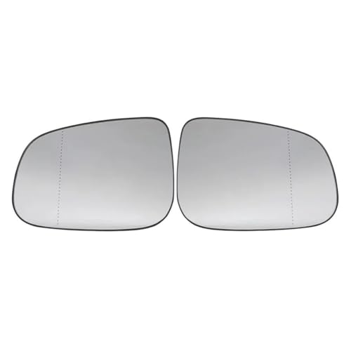 Verre de rétroviseur grand angle chauffant pour Volvo S60 | Qualité optique supérieure en paire