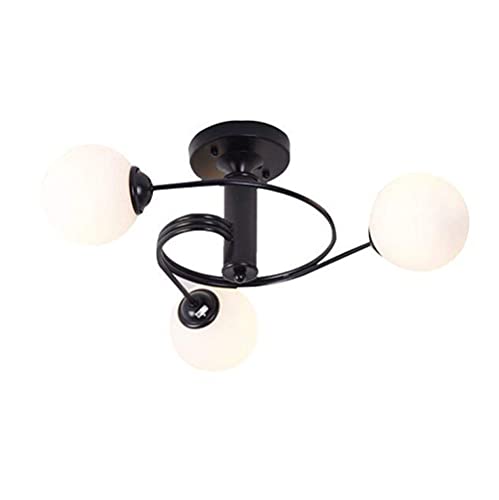 Luminaire de plafond industriel E27 pour remplacer un éclairage de salon trop sombre