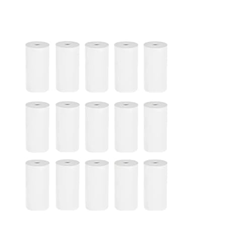Recharge papier thermique 57 mm blanc pour remplacer les rouleaux vides des mini caméras