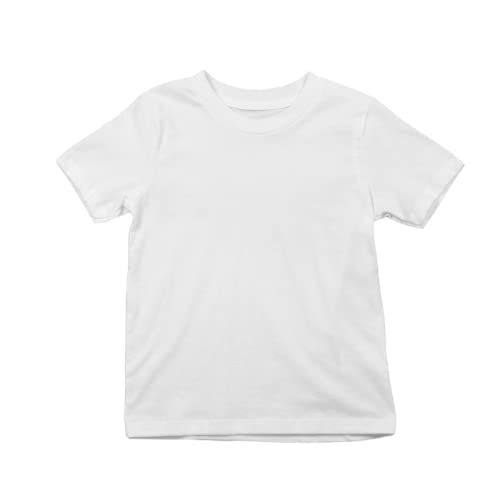 Image of Boys Tshirt Tshirts for Kids Boys Kids t Shirts fr Boys Organic Cotton Short Sleeves Round Neck Regular Fit T-Shirt for Baby Boy Solid Plain T-Shirts Boy