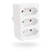 Produktbild greate 3fach Mehrfachstecker für Steckdose bis max. 1700W - Steckdosenverteiler 3-Fach, Dreifachstecker für Steckdose, Steckdosenadapter 3fach, Multistecker, Steckeradapter 3fach, Mehrfach Stecker