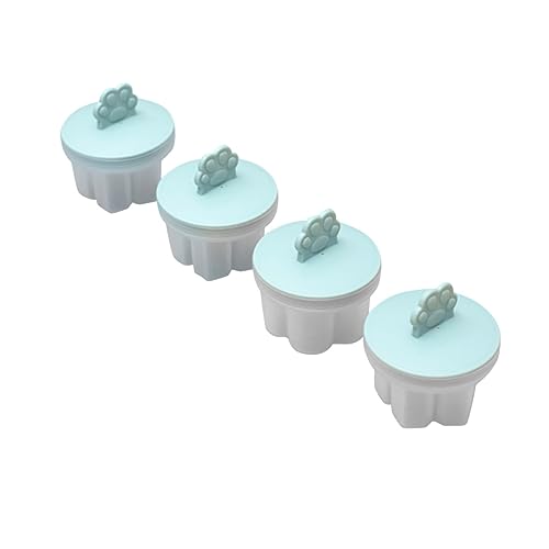 OFFSCH 4Pcs Portable Cartoon Egg Steamed Cups Microwave Egg Egg Boiler Tool for Non Stick Cooking Aid for Breakfast Easy to Clean Kitchen Accessory