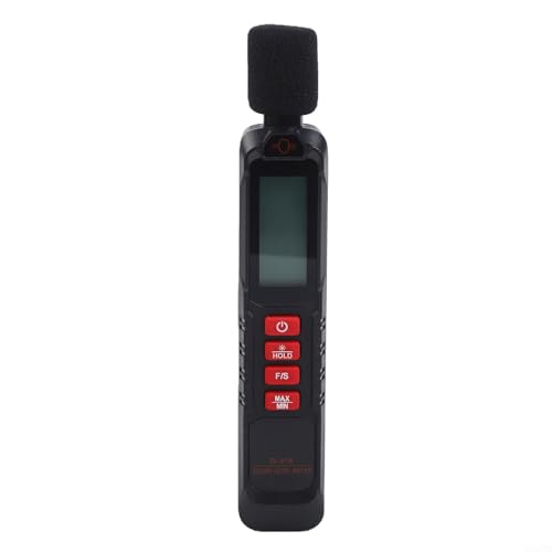 Sonomètre portable avec mesure précise des décibels de 30 à 130 dB conçu pour une utilisation dans les bureaux, les zones de construction et les lieux de transport en commun