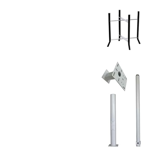 Soporte Ajustable para Panel Solar con pararrayos para cámara de Seguridad Exterior: diseño Duradero y Resistente a la Intemperie para soluciones de vigilancia mejoradas.