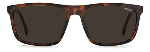 Sunglasses Carrera CARRERA 8047 / S N9P / 70 Man sunglasses color Havana brown lens size 58 mm3
