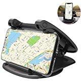 Dashboard Car Mount, Qi Wireless Charger Phone Mount with 10W/7.5W QC 3.0 Silicone Anti-Slip Phone Stand Compatible iPhone 11/11 Pro/11 Pro Max/Xs Max/Xs/XR/X, Samsung S10+/S10/S9+