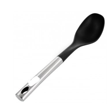 Stainless Steel and Nylon Solid Spoon