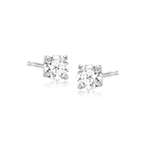 Ross-Simons 0.33 ct. t.w. Lab-Grown Diamond Stud Earrings in Sterling Silver