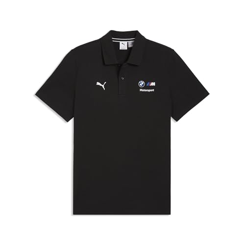 PUMA Mens BMW M Motorsport Essentials Polo Black SS26 X-Largearge BMW MMS Ess Polo