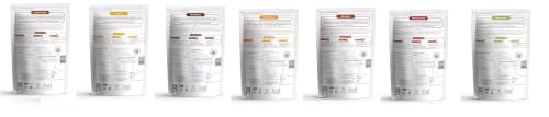 Image of Indian Kitchen Foods Each Packet of Chole, Dal Fry, Dal Makhani, Paneer Bhurji, Veg. Kolhapuri, Palak Paneer,Pav Bhaji, Freeze, Dried, Gluten-Free, Ready to Eat Food, Curry Combo, 7 Count