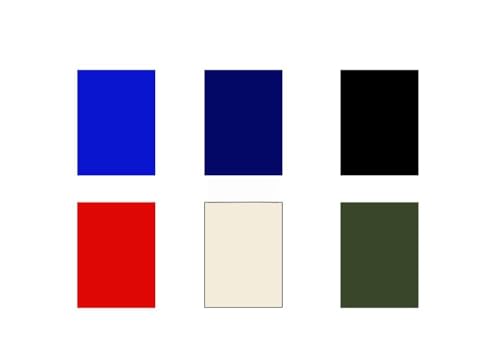 Boje Sport Telone Ring Pugilato 6,5 x 6,5 m - Cotone Robusto, col. Blu