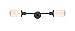 Innovations 208L-OB-G311-LED Dover 2 Bath Vanity Light Part of The Franklin Restoration Collection, Oil Rubbed Bronze