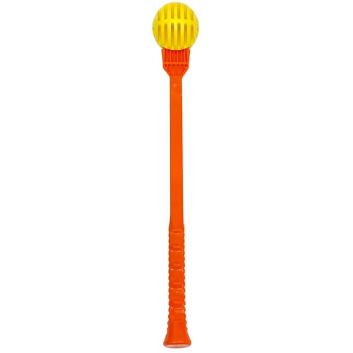 HUNTER Hundespielzeug FLINGERZ Ball, befüllbarer Gummiball für Apportiertraining, pfeift beim Fliegen, schwimmfähig, kompatibel mit Schleuderstab, robust & gut sichtbar, Größe: 7 cm
