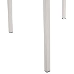 Beliani Gartenmöbel-Set Grosseto Grau & Beige
