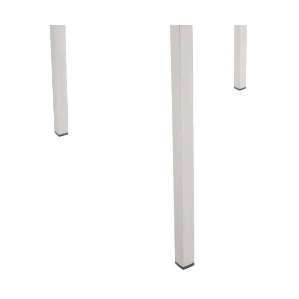 Beliani Gartenmöbel-Set Grosseto Grau & Beige