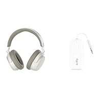 Sennheiser Accentum Plus Wireless Over-Ear Headphone, White with AirFly Pro White Bundle