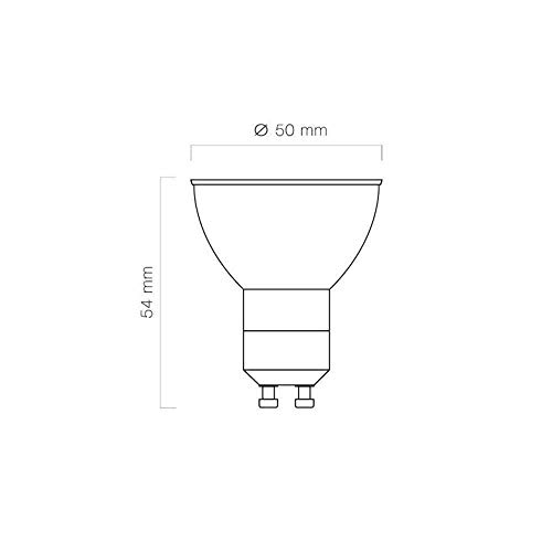 LED-Line 3 lampadine LED GU10 da 1 W, 120° SMD