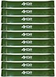 Resistance Loop Band Set by 4KOR Fitness, Perfect for Crossfit, Yoga, Physical Therapy, and Booty Building