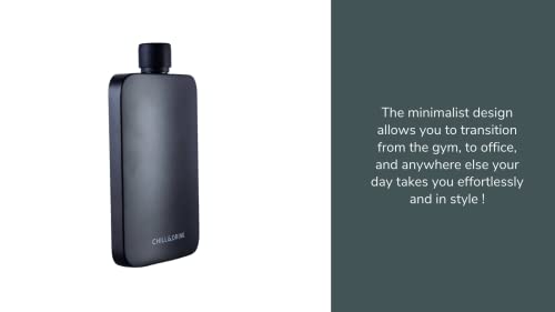 CHILL & DRINK – Gourde design en acier inoxydable CHILL & DRINK – Gourde design en acier inoxydable