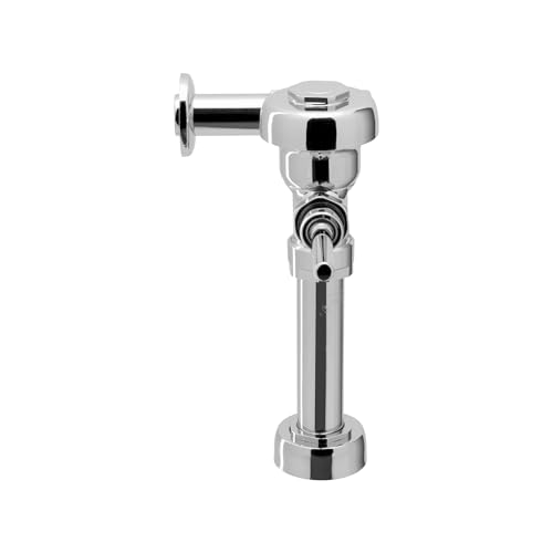 Sloan Valve 3780018 Sloan Model 111-1.28 High Efficiency Exposed Water Closet Flushometer for Floor Mount Or Wall Hung Top Spud Bowls, 1.28 Gpf-275023, Chrome
