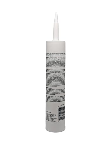 Permatex 80855 Clear RTV Silicone Adhesive Sealant, Waterproof, 11 oz.