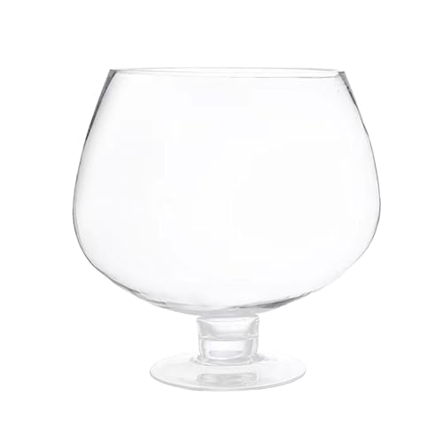 Chope À Bière Géante – Gobelet En Verre Surdimensionné | Très Grand Récipient Fantaisie Pour Verres À Pied | Présentoir Créatif De Boissons Jumbo, Vitrine De Fête De Dégustation, Pièce Maîtresse Pour