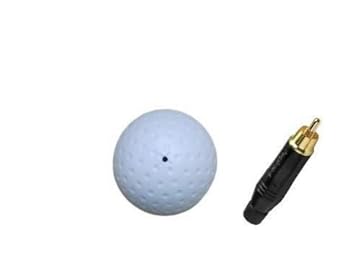 Clear Audio Voice Surveillance Microphone MIC for CCTV Systems in Round Shape Pack Of-1pc(with mic Connector) Sharma Security