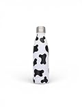 Vastigo HydraCore Stainless Steel 17 Oz Water Bottle w/Double-Wall, Copper Lined, and Vacuum Insulation -Cow