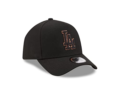 New Era Los Angeles Dodgers MLB Basecap 9Forty A-Frame Kappe verstellbar Baseball Snapback schwarz - One-Size 3