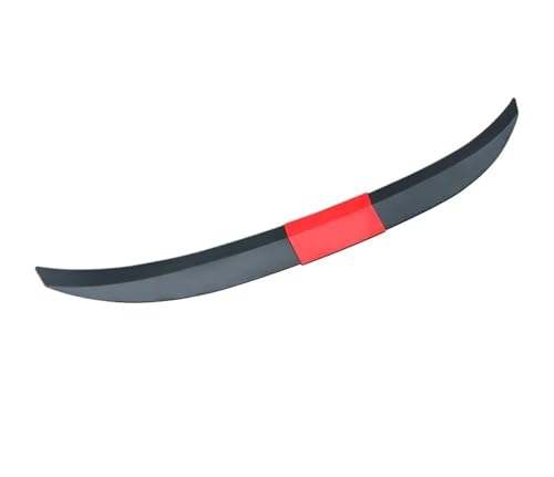 3個のユニバーサル調節可能なトランクテールリアウィングスポイラー、BMW、Tesla、Toyota、KIA、Hyundaiカーアクセサリーと互換性あり(Black and red part)