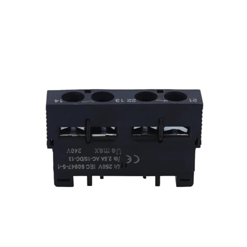 Contacto auxiliar GVAE11 lateral Gangbei compatible con disyuntores mecánicos GV2
