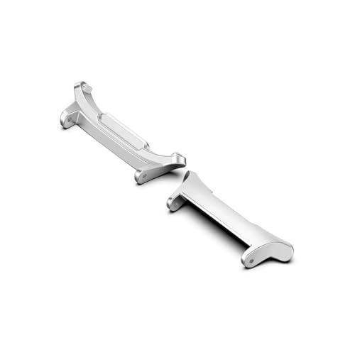 �X�e�����X�X�g���b�v�A�_�v�^�ɓK������Samsung Galaxy Watch 7 Ultra�A�N�Z�T��(2PCS Silver,22mm)