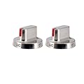 2025 Upgraded 2 Pcs DG64-00472A Stove knobs,for Samsung Range,Replaces Model?DG64-00473A,DG64-00347A,DG64-00347B, FX710bgs, NX58F5500SS, FX510BGS, FX510BGS, NX58F5300SS