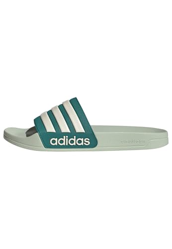 Image of adidas Mens Adilette Shower Arsenal Slides Casual Sandals Casual - Red