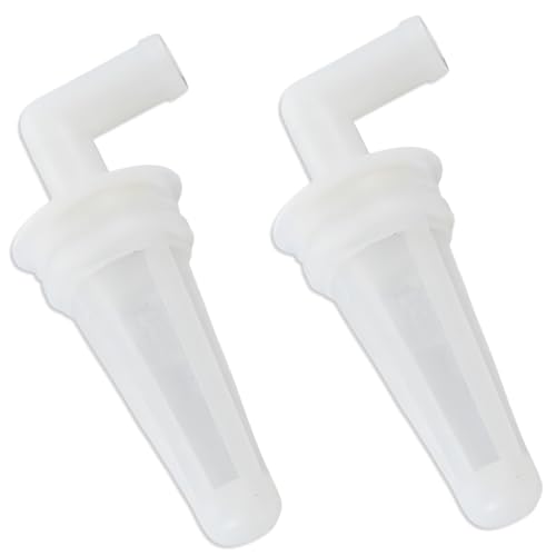 HeuroFosh 2 PCS 433190 Inline Fuel Filter for Johnson Evinrude OMC V4 V6 60 Deg Engines 90 100 115 150 175 HP 765553 18-79781
