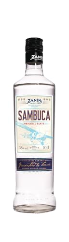 Zanin 1895 Sambuca Liqueur 70cl 38% ABV | Sweet Smooth Anise Liqueur