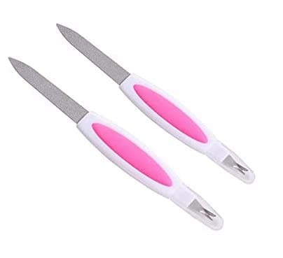 Angelie Nail File/2 in 1 Manicure Pedicure Nail File Tool Cuticle Trimmer Cutter Remover for Women-picture-48