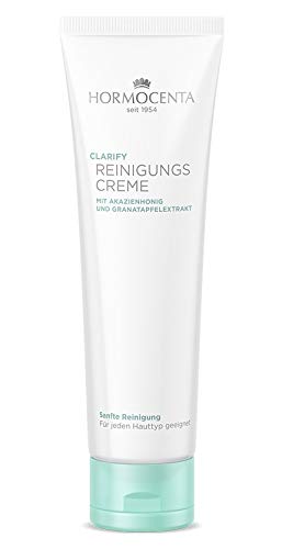 Preisvergleich Produktbild HORMOCENTA Clarify Reinigungscreme - Milder Schaumreiniger mit seidenweicher Textur, Akazienhonig und Granatapfelextrakt, 100 mL