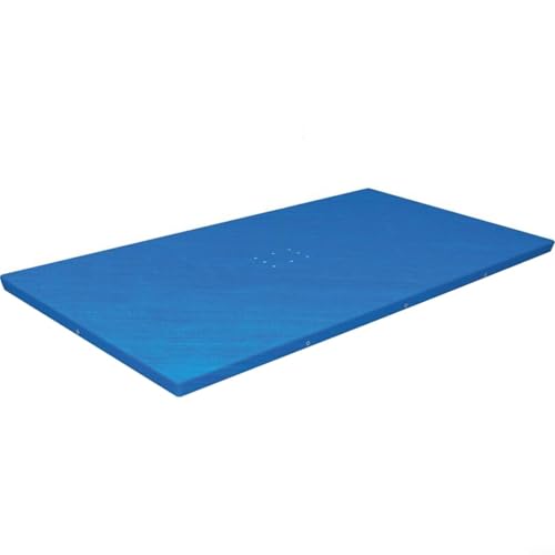 MoSundi Copertura rettangolare per piscina, resistente, impermeabile, in tessuto, protezione per il pavimento della piscina fuori terra (2,59 x 1,70 m)