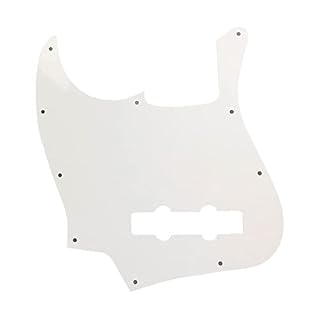 BIPROS Compatible avec Les vis US 10 Trous 4 Cordes Standard Jazz Bass Pickguard Scratch Plate (Color : 4 Ply Brown… - Les Beatles, Paul McCartney, John Lennon, RIngo Starr, George Harrison BIPROS Compatible avec Les vis US 10 Trous 4 Cordes Standard Jazz Bass Pickguard Scratch Plate (Color : 4 Ply Brown… – Image 3