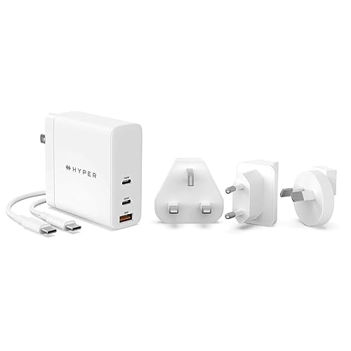 Hyper USB C Gan Wall Charger 140W, Multi-port, Portable, Compatible with MacBook, USB-C Laptop, iPhone and more - Image 2