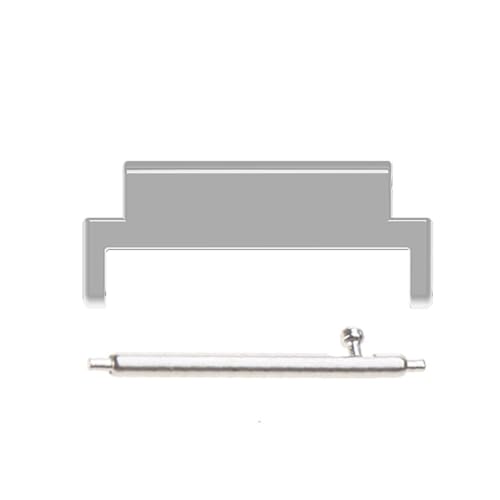 Conector ajustable para correa reloj 18mm-20mm metálico miniatura 5