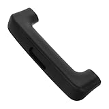 Uonlytech Asa Telescópica de Repuesto para Maleta Mediana, Mango Ajustable Negro de Plástico, Accesorio para Equipaje de Viaje, Reemplazo de Tirador Trolley Duradero y Cómodo