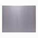 Stainless Backsplash, Polished Magnetic Steel with Formed Edge (36" x 24")