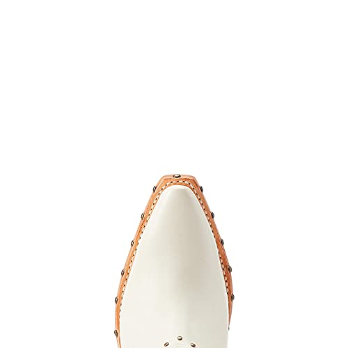 ARIAT BMVY9 Womens Greeley Western Boot Blanco/Shades Of Grain 5.5