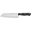 WUSTHOF Gourmet 7 Hollow Edge Santoku Knife,Black