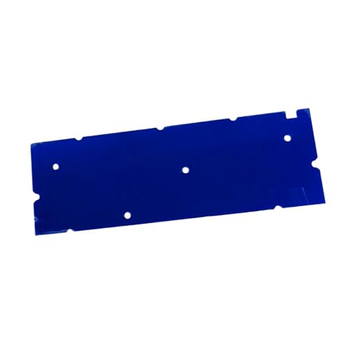 Boîtier de clavier bleu royal avec panneau diffuseur et plaque lumineuse haute performance