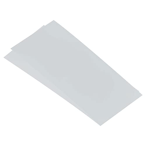 PATIKIL Polarizado Película Hojas, 2 Paquete Adhesivo Polarizador Lineal Polarizador Filtro para Pantalla, Fotografía, Iluminación, 87mmx41mm