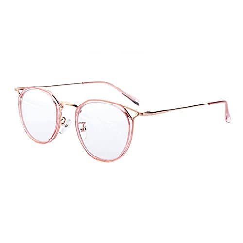 Qagazine Lunettes anti-reflet avec monture en métal pour écran d'ordinateur - Protection contre la fatigue oculaire et le sommeil - Pour lecture, jeux sur ordinateur Cover
